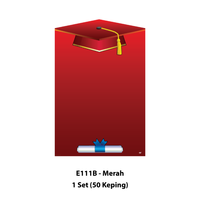Folder Sijil Graduasi (Pengijazahan) - Rekaan 3 (One Piece) - Image 3