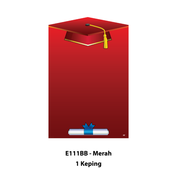 Folder Sijil Graduasi (Pengijazahan) - Rekaan 3 (One Piece) - Image 2