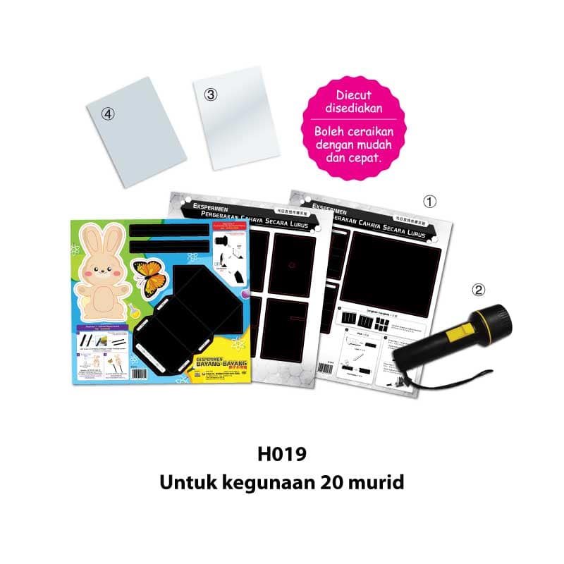 Eksperimen Cahaya 3 dalam 1 - 3 合 1 光的实验 - Image 2