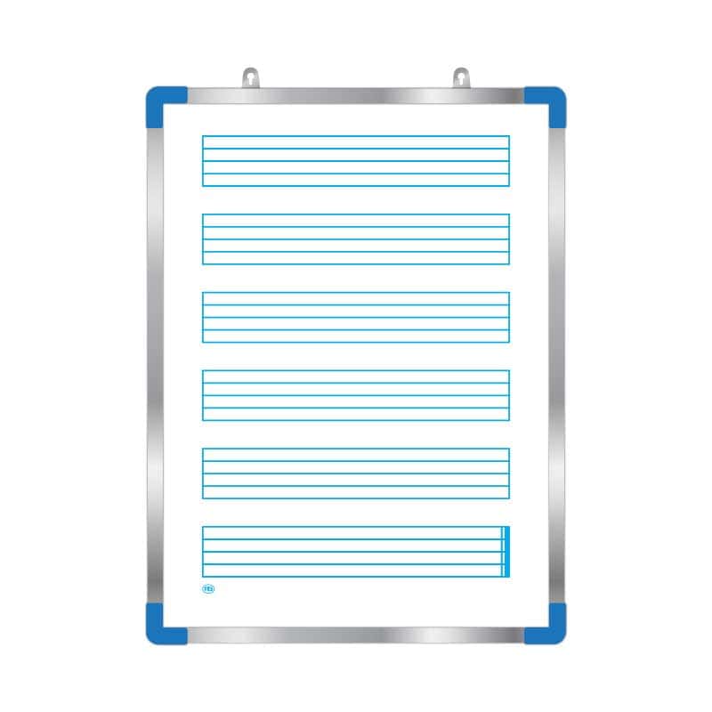 Papan Putih Berbingkai Pengajaran Muzik - 音乐教学白板