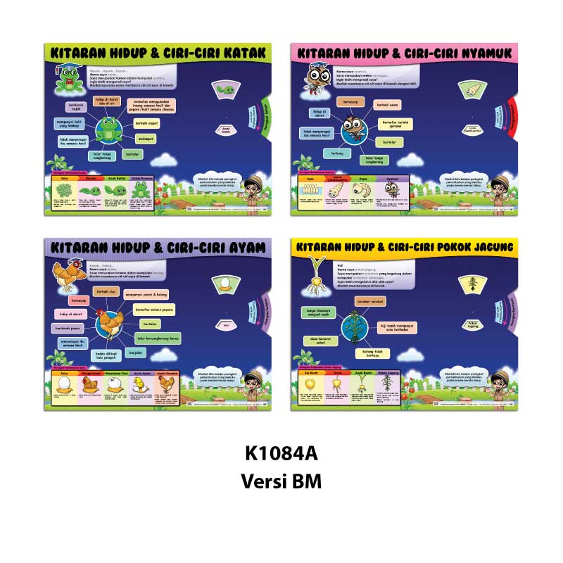 Carta Roda Kitaran Hidup - 生命周期转轮图表 - Image 4