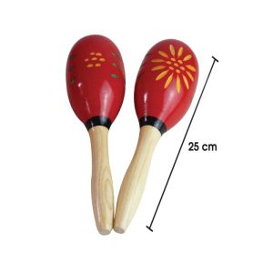 Marakas Kayu - 木制沙球