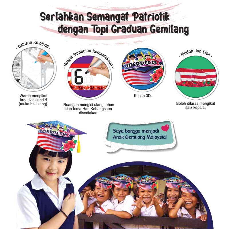 Topi Graduan Gemilang - 辉煌四方帽 - Image 2