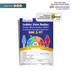Buku Rekod BMI 5-9T (untuk kegunaan 1 tahun)