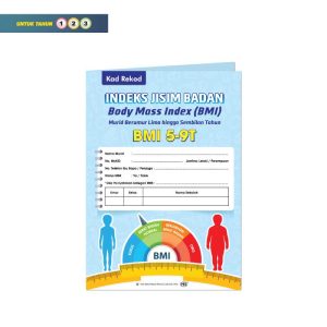Kad Rekod BMI 5-9T (untuk kegunaan 1 tahun)
