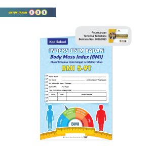 Kad Rekod BMI 5-9T (untuk kegunaan 1 tahun)