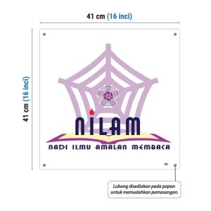 Papan Tanda Logo NILAM