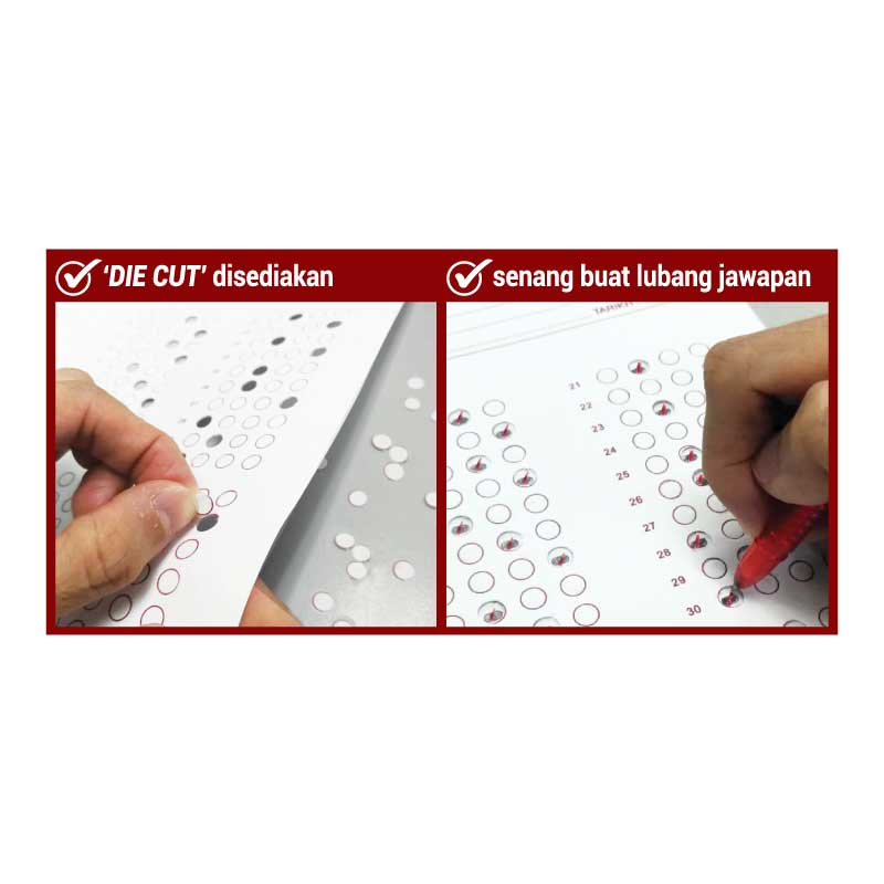 Kad Pemeriksaan & Kertas Jawapan Objektif SPM - Sekolah Menengah - Image 2