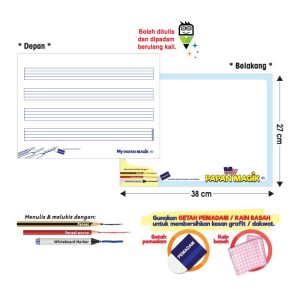 MyPapan Magik Pembelajaran Muzik - 音乐习写白板