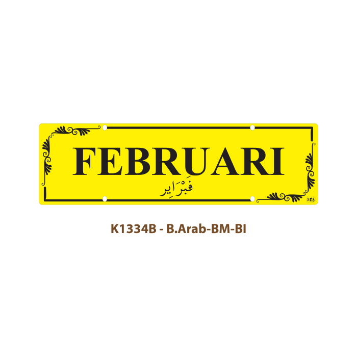 Mengenali Hari dan Bulan - JENIS B: 12 bulan dalam setahun - Image 7