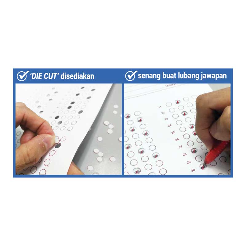 Kad Pemeriksaan & Kertas Jawapan Objektif - Sekolah Rendah - Image 2