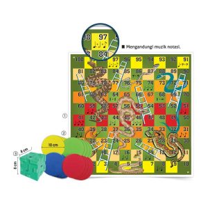 Snakes and Ladders (with music notes)