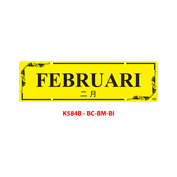 Mengenali Hari dan Bulan - JENIS B: 12 bulan dalam setahun - Image 4
