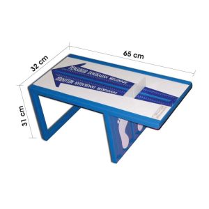 Pengukur Jangkauan Melunjur (Besi) - 伸展运动测量器 - Sit & Reach Flexibility Measuring Device (Iron)