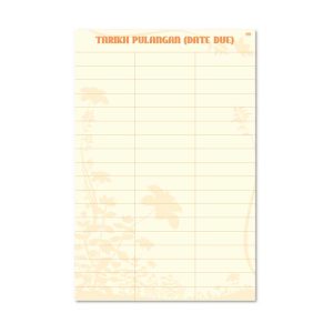 Slip Tarikh Pulangan