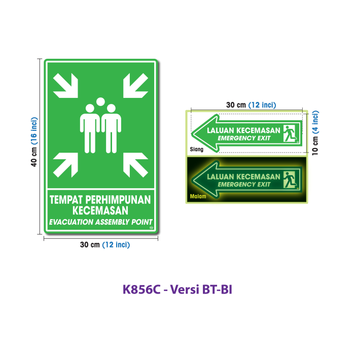 Papan Tanda Kecemasan - Image 3