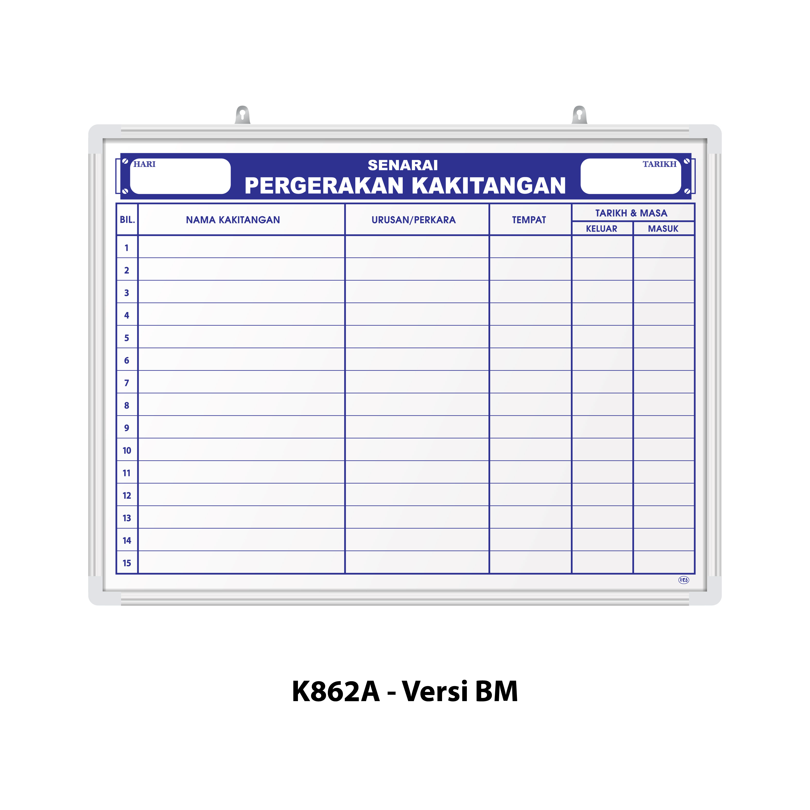 Papan Senarai Pergerakan Kakitangan - Image 2
