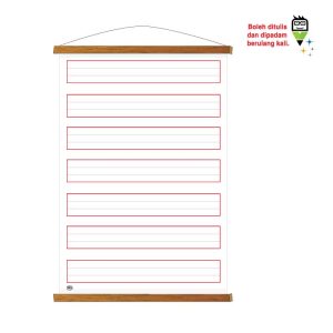 Papan Gulung Pengajaran Abjad