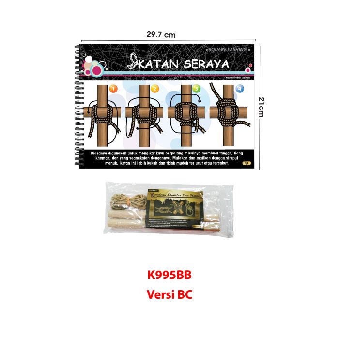 Panduan Pembelajaran Kemahiran Simpulan dan Ikatan - 结绳术指南册 - Image 5