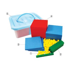 Set Blok Nilai Tempat & Nilai Digit - 数位与数值积木组套