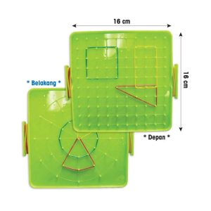 Papan Geo Dwimuka - 双面几何板