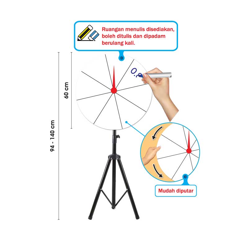 8 Bahagian Pelbagai Guna - 8格 (多用途)