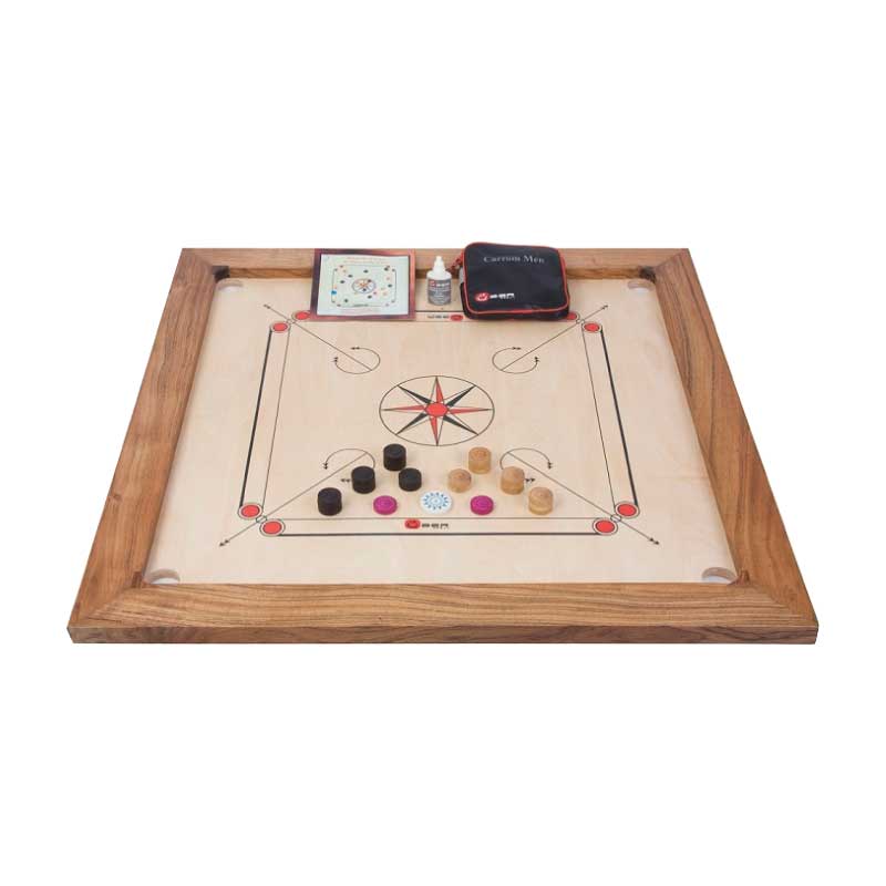 Permainan Karom - 手弹桌球 - Carrom Games