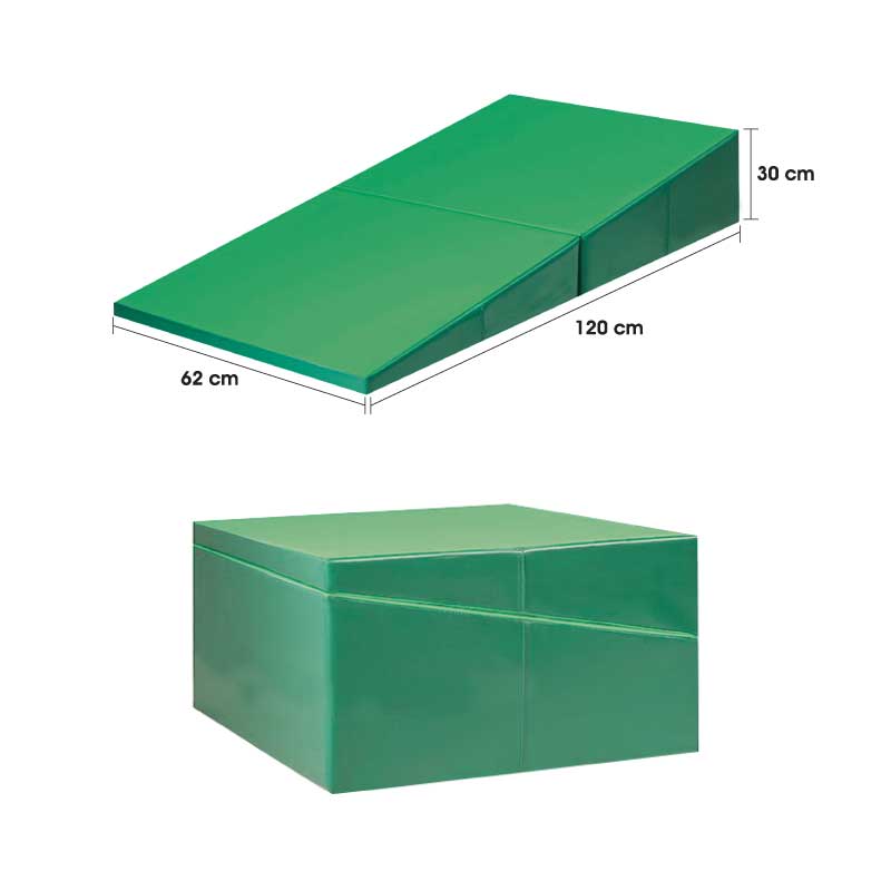 Tilam Gimnastik Condong Berlipat - 三角翻滚体操垫 - Foldable Incline Gymnastic Mattress