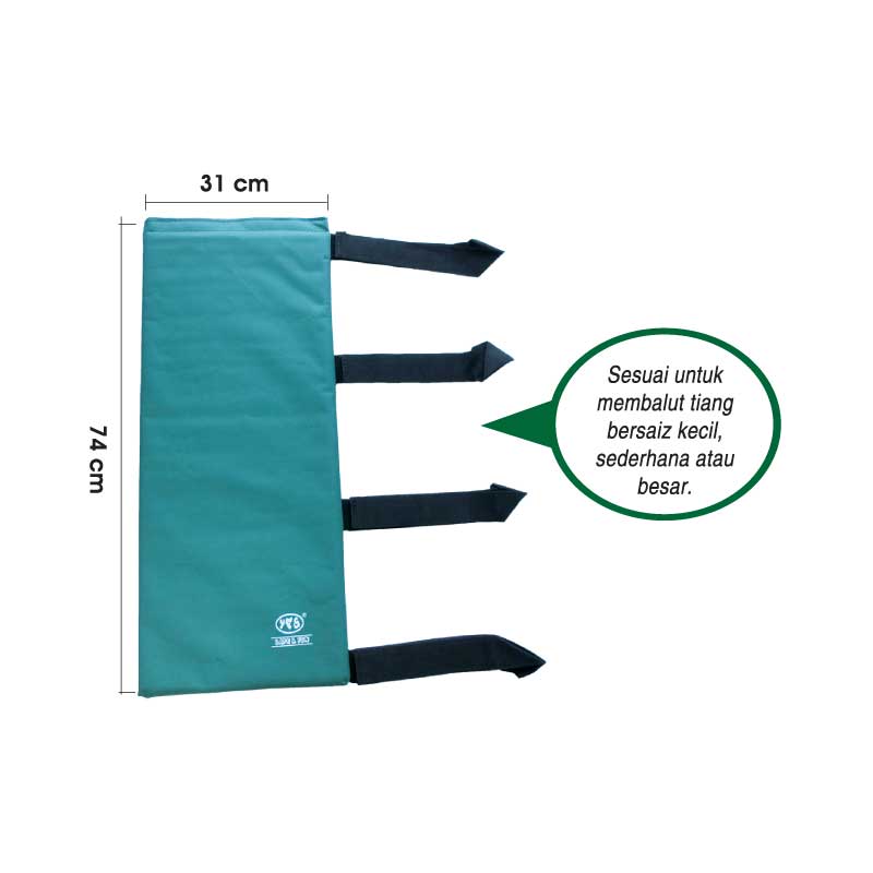 Pembalut Tiang Boleh Laras - 可调整式防撞护垫 - Adjustable Pole Wrap