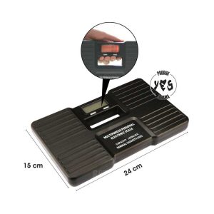 Penimbang Berat Digital Mudah Alih - 便携式电子体重秤 - Portable Digital Weight Scale