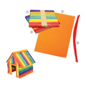 Set Penghasilan Rumah Mini Kreatif - 创意迷你小屋材料包