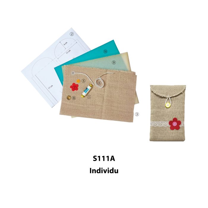 Set Jahitan Sarung Telefon Bimbit - 缝制手机套 - Image 3