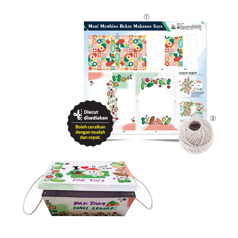 Mari Membina Bekas Makanan Saya