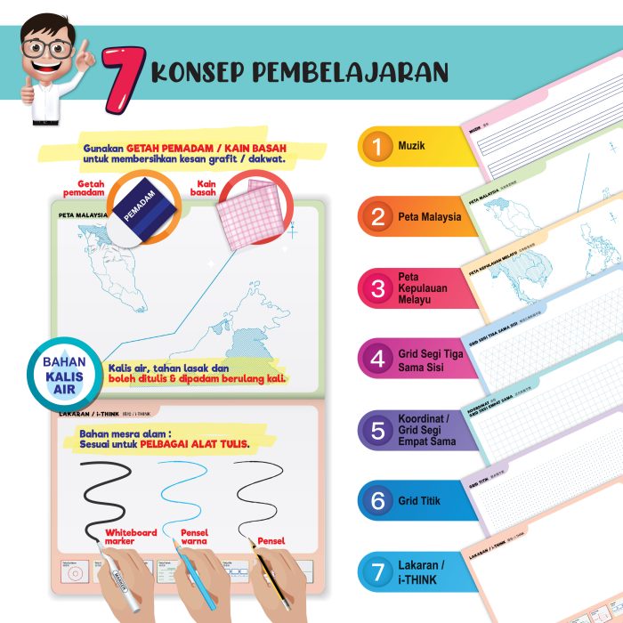Buku Menulis & Aktiviti PdPc 'My Super Book' - Lanjutan - Image 2