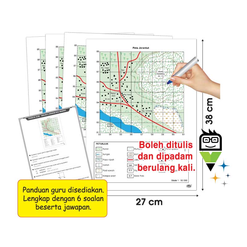 Kadbod Pembelajaran Peta Topografi Jerantut