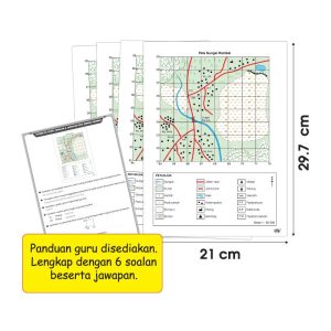 Lembaran Kerja Peta Topografi Sungai Rambai