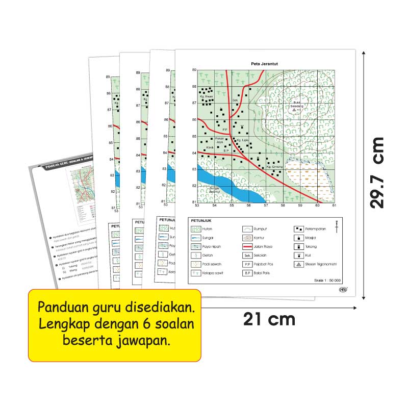 Lembaran Kerja Peta Topografi Jerantut