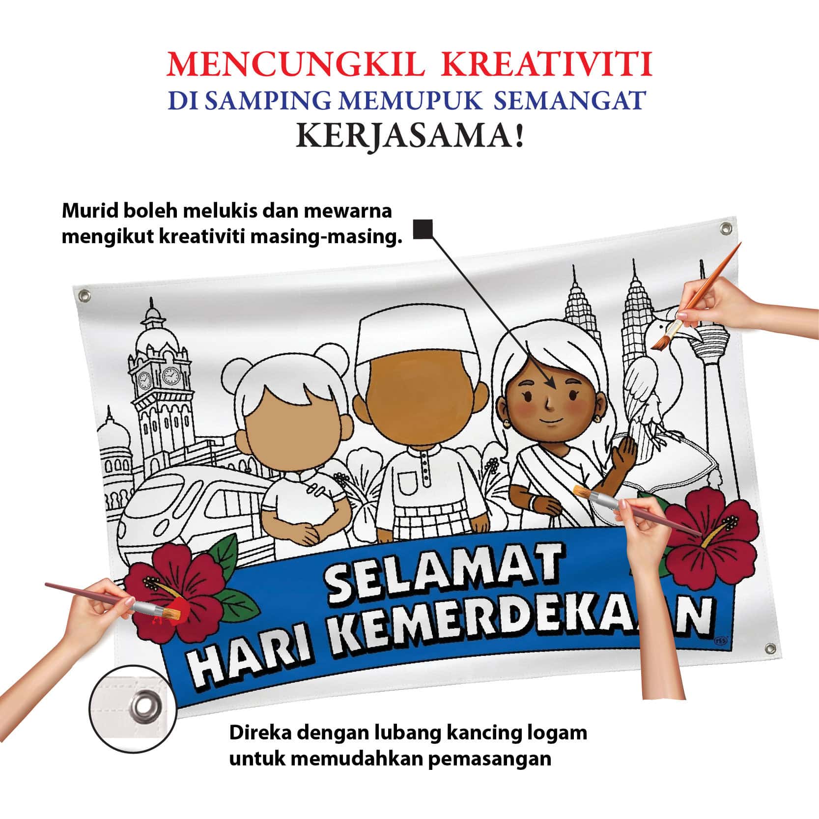 Kain Rentang DIY - Sambutan Kemerdekaan - Image 2
