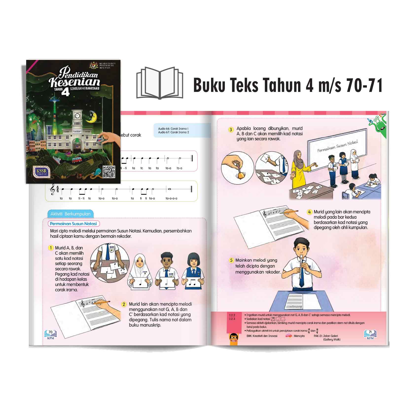 Buku Manuskrip Muzik - 五线谱练习本 - Image 4