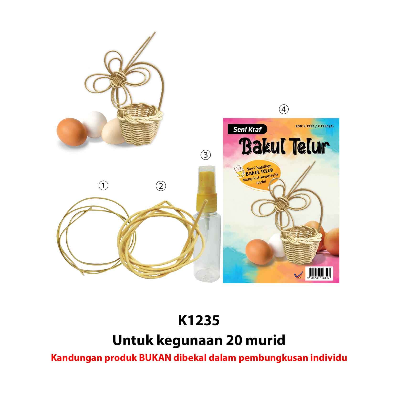 Seni Kraf Bakul Telur - Image 4