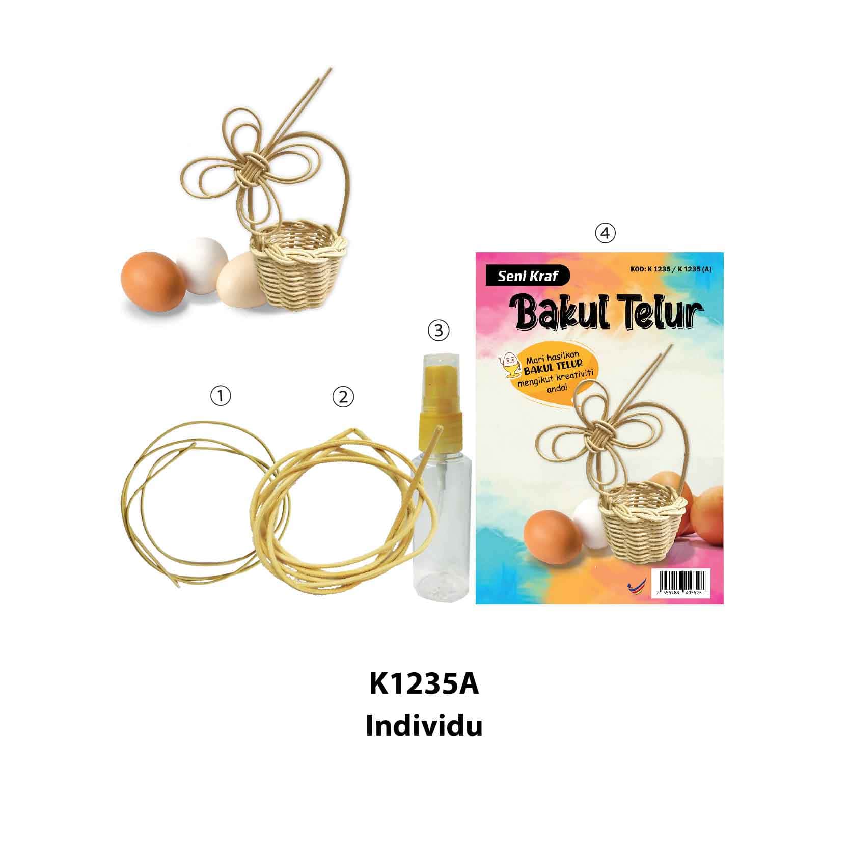 Seni Kraf Bakul Telur - Image 3