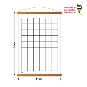 Papan Gulung Pengajaran Nombor - 可卷式数字教学白板
