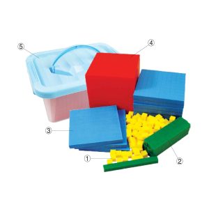 Set Blok Nilai Tempat & Nilai Digit - 数位与数值积木组套