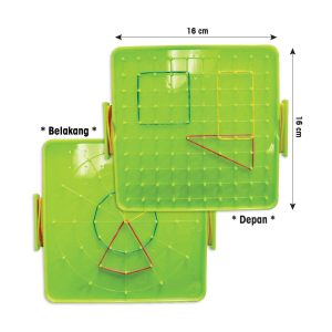Papan Geo Dwimuka - 双面几何板