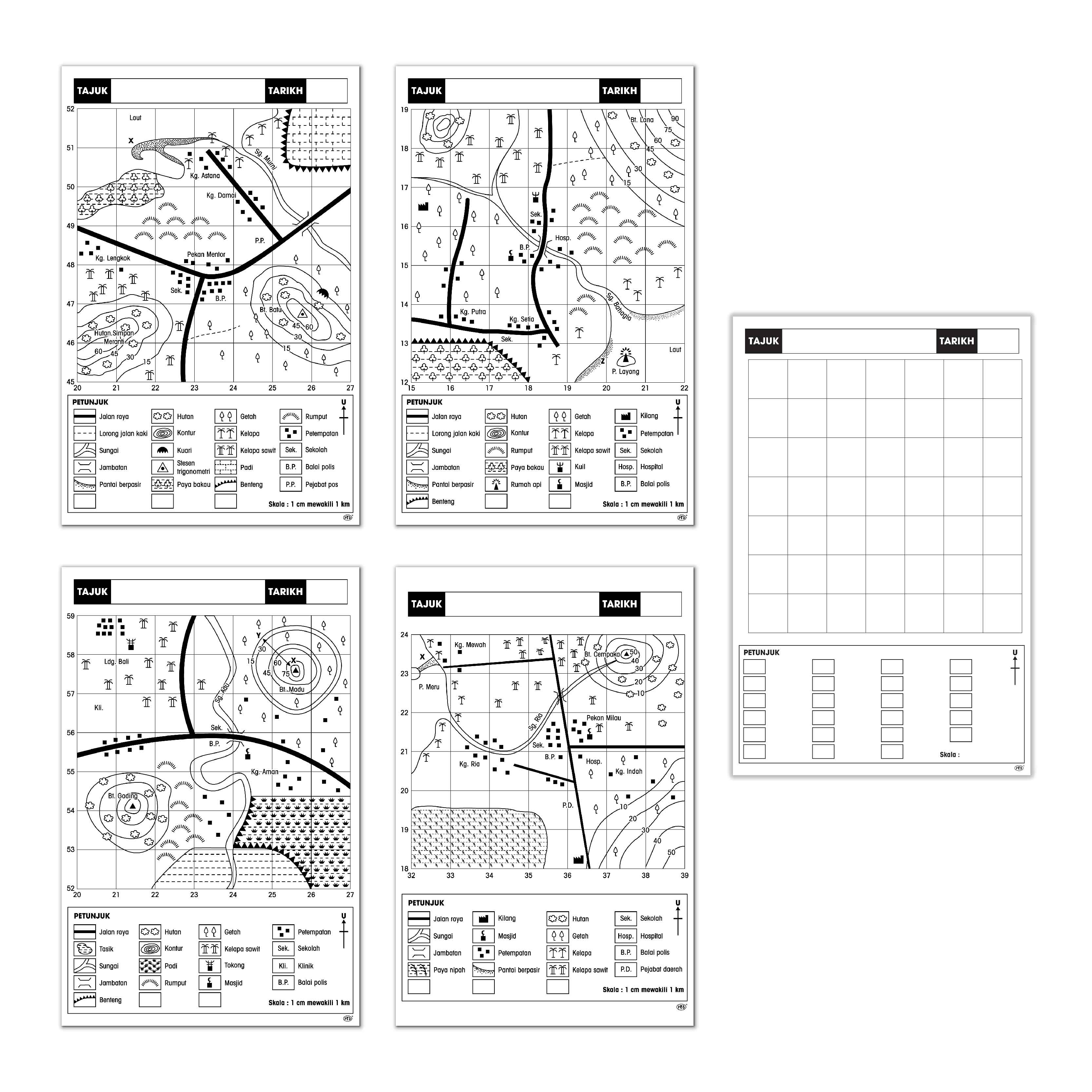 Set Pengajaran Peta Topografi - Image 2