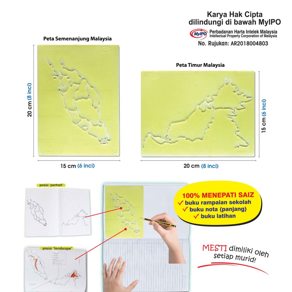 Stensil Peta Malaysia
