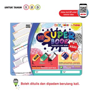 Buku Menulis & Aktiviti PdPc 'My Super Book' - Asas
