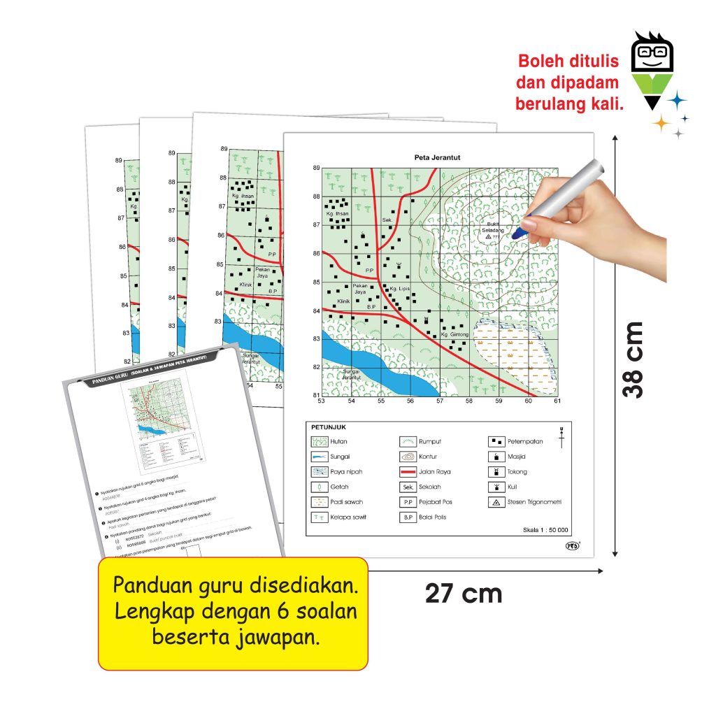 Kadbod Pembelajaran Peta Topografi Jerantut