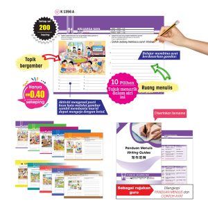 Lembaran Bergambar Celik Bahasa - 多元语文学习图 - Picture Worksheet for Language Learning