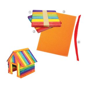 Set Penghasilan Rumah Mini Kreatif - 创意迷你小屋材料包
